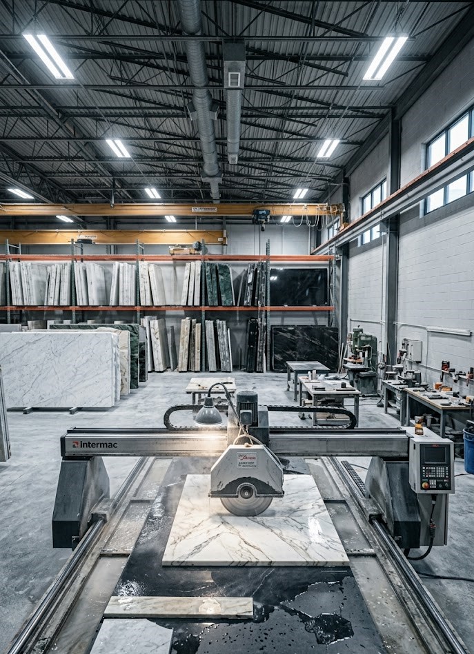 Stone fabrication workshop